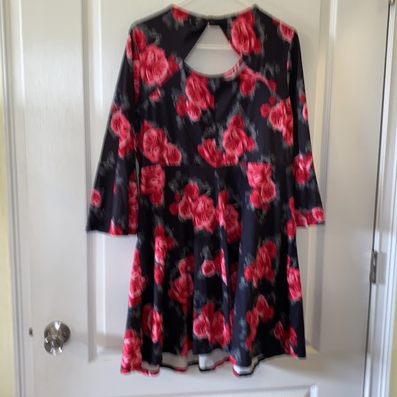 Justice girls floral dress - Picture 3 of 4